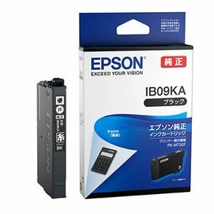 【新品】エプソン(EPSON) 【純正】 インクカートリッジ ブラック IB09KA