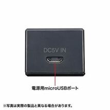 【新品】サンワサプライ 磁石付USB3.2Gen1 4ポートハブ USB-3H405BKN_画像3