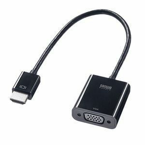 【新品】サンワサプライ HDMI-VGA変換アダプタ AD-HD24VGA