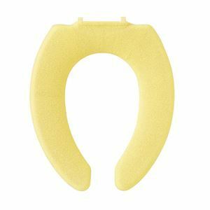 [ new goods ] toilet seat cover / toilet cover [U type toilet seat cover yellow 3 piece set ] approximately width 9cm...botanikaru garden (. lavatory . hand .)