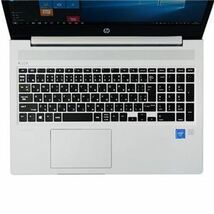 【新品】サンワサプライ hp ProBook 450 G6/650 G5・HP 250 G7/255 G7用シリコンキーボードカバー FA-SPB2_画像2