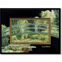 【新品】ユーパワー 名画ビッグアート Sサイズ モネ「睡蓮の池と日本の橋」_画像1