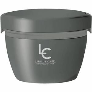 【新品】【2個セット】 アスベル ランタスCAFE ステンレス保温 カフェ丼ランチ 800ml グレー HLB-CD800