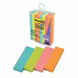 【新品】【10個セット】 3M Post-it ポストイット 強粘着見出し マルチカラー1 3M-700SS-MC-1X10