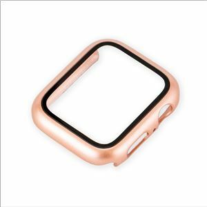 【新品】Digio2 AppleWatch SE用 高硬度9Hガラス+ケース 44mm SMWC-AW441PG ピンクゴールド