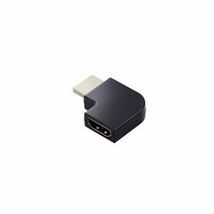 【新品】エレコム HDMI L字型アダプター（タイプA-タイプA）スリム 左向き AD-HDAABS04BK_画像1