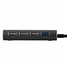 【新品】Digio2 USB3.2（gen1） PD対応 5ポート変換アルミハブ グレー UH-C3245GY_画像4