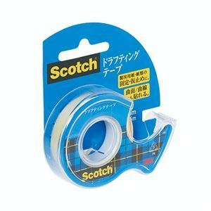 【新品】【20個セット】 3M Scotch スコッチ ドラフティングテープ ディスペンサー付 3M-D-12X20