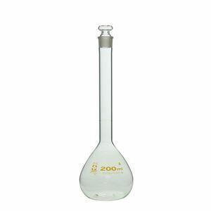 【新品】メスフラスコ スーパーグレード 200mL 【020060-200】