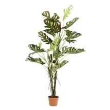 【新品】観葉植物 造花 約幅80cm スプリット 6号鉢対応 22 52667 インテリアグリーン リビング 店舗 ショップ お店_画像1