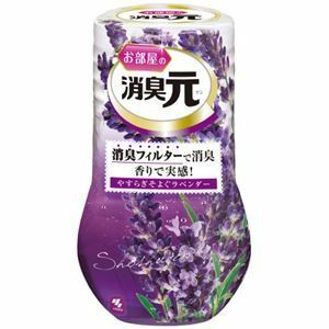 【新品】（まとめ）小林製薬 お部屋の消臭元 ラベンダー400mL（×5セット）