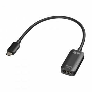 【新品】サンワサプライ USB Type C-HDMI変換アダプタ(4K/30Hz) AD-ALCHD02