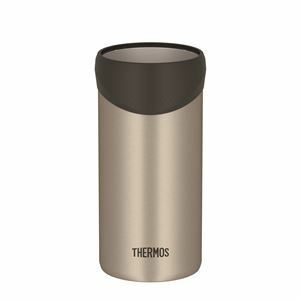 【新品】THERMOS(サーモス) 保冷缶ホルダー 500ml缶用 ステンレスマット JDU-500