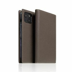 【新品】SLG Design Full Grain Leather Case for iPhone 14 エトフクリーム 手帳型 SD24307i14