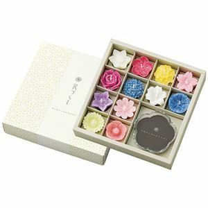 【新品】カメヤマ 花型キャンドル・グラスセット(植物性) 6297-067