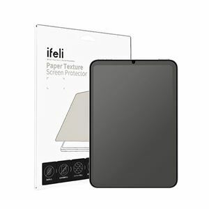 【新品】ifeli ペーパーテクスチャー 液晶保護フィルム for iPad mini （第6世代） IF00070