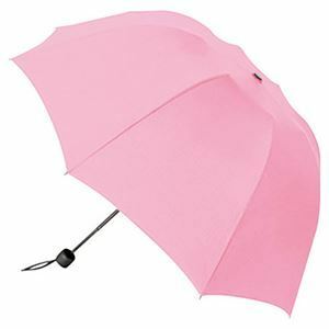 【新品】深張UV折りたたみ傘 ピンク 22320609