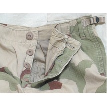 【新品】アメリカ軍 BDU カーゴパンツ ／迷彩服パンツ 【 Sサイズ 】 リップストップ YN521007 3カラーデザート 【 レプリカ 】_画像3