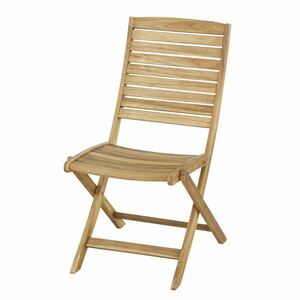 【新品】折りたたみ椅子 アウトドアチェア 幅46.5cm 木製 アカシア オイル仕上げ Nino ニノ 完成品 屋外 室外 キャンプ ベランダ