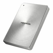 【新品】アイ・オー・データ機器 USB 3.1 Gen1 Type-C対応 ポータブルハードディスク「カクうす」 1.0TBシルバー HDPX-UTC_画像2