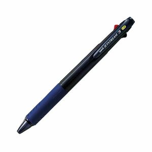 【新品】（まとめ） 三菱鉛筆 ジェットストリーム 3色ボールペン0.38（黒・赤・青） SXE3-400-38T.9 1本入 【×5セット】