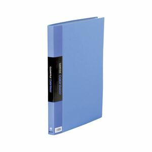 【新品】キングジム クリアファイル・カラーベース ポケット溶着式 B4判タテ型 142CW 青 1冊