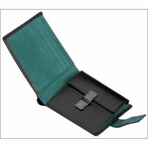 【新品】Colore Borsa（コローレボルサ） 二つ折りコインケース付き財布 ブラック MG-001_画像5