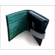 【新品】Colore Borsa（コローレボルサ） 二つ折りコインケース付き財布 ブラック MG-001_画像4