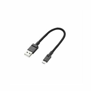 【新品】(まとめ)エレコム 2A対応高耐久microUSBケーブル MPA-AMBS2U02BK【×5セット】