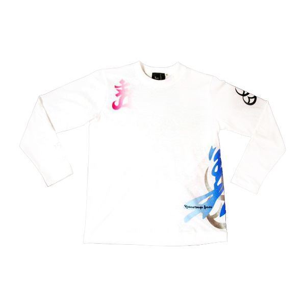 【新品】義・直江兼続 長Tシャツ 楽 L 白
