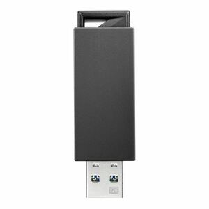 【新品】アイ・オー・データ機器 USB3.0/2.0対応 ノック式USBメモリー 16GB ブラック U3-PSH16G/K