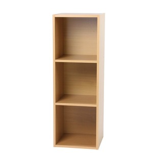 [ new goods ] record rack (LP storage for rack )/ Vinal box wooden 3 step VL-3 wood grain 