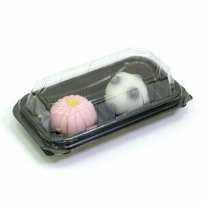 【新品】（まとめ）和菓子ケース（2個用） 10個入り 【×10個セット】