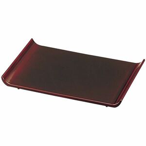 【新品】平安盛皿/和食器 【漆調溜 M】 228×153×30mm 日本製 〔和食 レストラン 居酒屋 店舗 お店〕