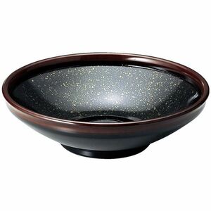 【新品】8.5寸 ふる里鉢/和食器 【油滴天目 A】 直径265mm×78mm 日本製 〔和食 レストラン 店舗 お店〕