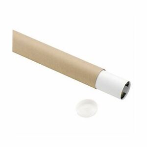 【新品】(まとめ) TANOSEE 製図用紙管（ポリ蓋付き） A2（550mm） 1箱（9本） 【×5セット】