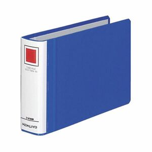【新品】(まとめ) コクヨ チューブファイル(エコツインR) B6ヨコ 300枚収容 背幅45mm 青 フ-RT638B 1冊 【×10セット】