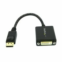 【新品】(まとめ) StarTechDisplayPort-DVI変換アダプタ 1920×1200 ブラック DP2DVI2 1個 【×10セット】_画像1