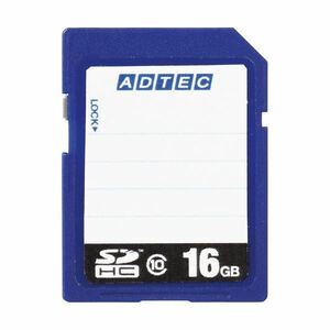 【新品】(まとめ) アドテック SDHCメモリカード16GB Class10 インデックスタイプ AD-SDTH16G/10R 1枚 【×10セット】