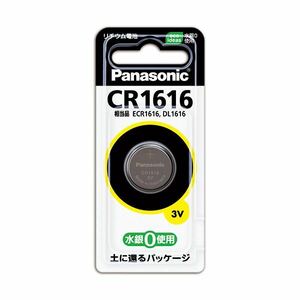 【新品】(まとめ) パナソニック コイン形リチウム電池CR1616P 1個 【×30セット】