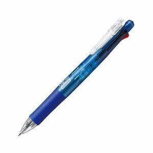 【新品】(まとめ) ゼブラ 多機能ペン クリップ-オン マルチ （軸色 青） B4SA1-BL 1本 【×30セット】