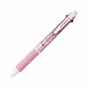 【新品】(まとめ) 三菱鉛筆 3色ボールペン ジェットストリーム 0.7mm （軸色 ピンク） SXE340007.13 1本 【×30セット】