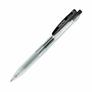 【新品】(まとめ) TANOSEE ノック式ゲルインクボールペン（バインダークリップ） 0.5mm 黒 1本 【×300セット】