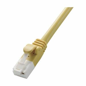 【新品】(まとめ) エレコム Cat5e対応ツメ折れ防止LANケーブル イエロー 3m LD-CTT／Y3／RS 1本 【×30セット】