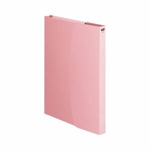 【新品】(まとめ) TANOSEE ケースファイル A4タテ 230枚収容 背幅23mm ピンク 1パック（3冊） 【×30セット】