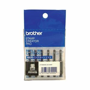 【新品】(まとめ) ブラザー BROTHER 使いきりタイプ補充インク 黒 PRINK6B 1パック（6本） 【×30セット】