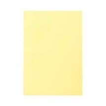 【新品】(まとめ) TANOSEE 色画用紙 四つ切 クリーム 1パック（10枚） 【×30セット】_画像1