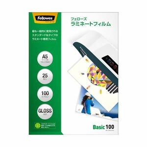 [ new goods ]( summarize ) Fellows laminate film A5100μ 5848601 1 pack (25 sheets ) [×30 set ]