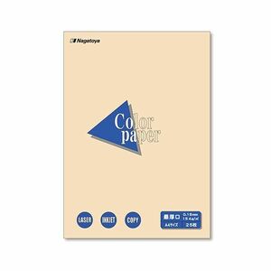 【新品】(まとめ) 長門屋商店 Color Paper A4最厚口 アイボリー ナ-3515 1冊(25枚) 【×30セット】