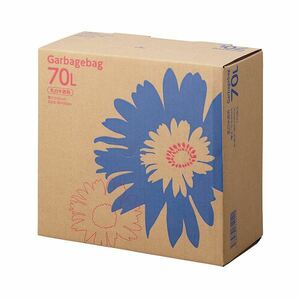【新品】TANOSEE ゴミ袋 コンパクト乳白半透明 70L BOXタイプ 1セット（440枚：110枚×4箱）